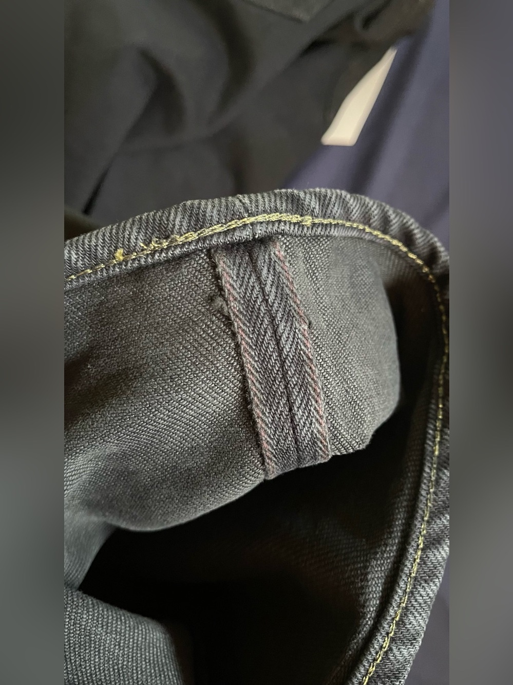 Iron Heart IH634S-B 21oz Indigo Overdyed Selvedge Straight Denim Jeans 40x36 NWT - Picture 8 of 8
